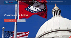 Desktop Screenshot of commerceinaction.org